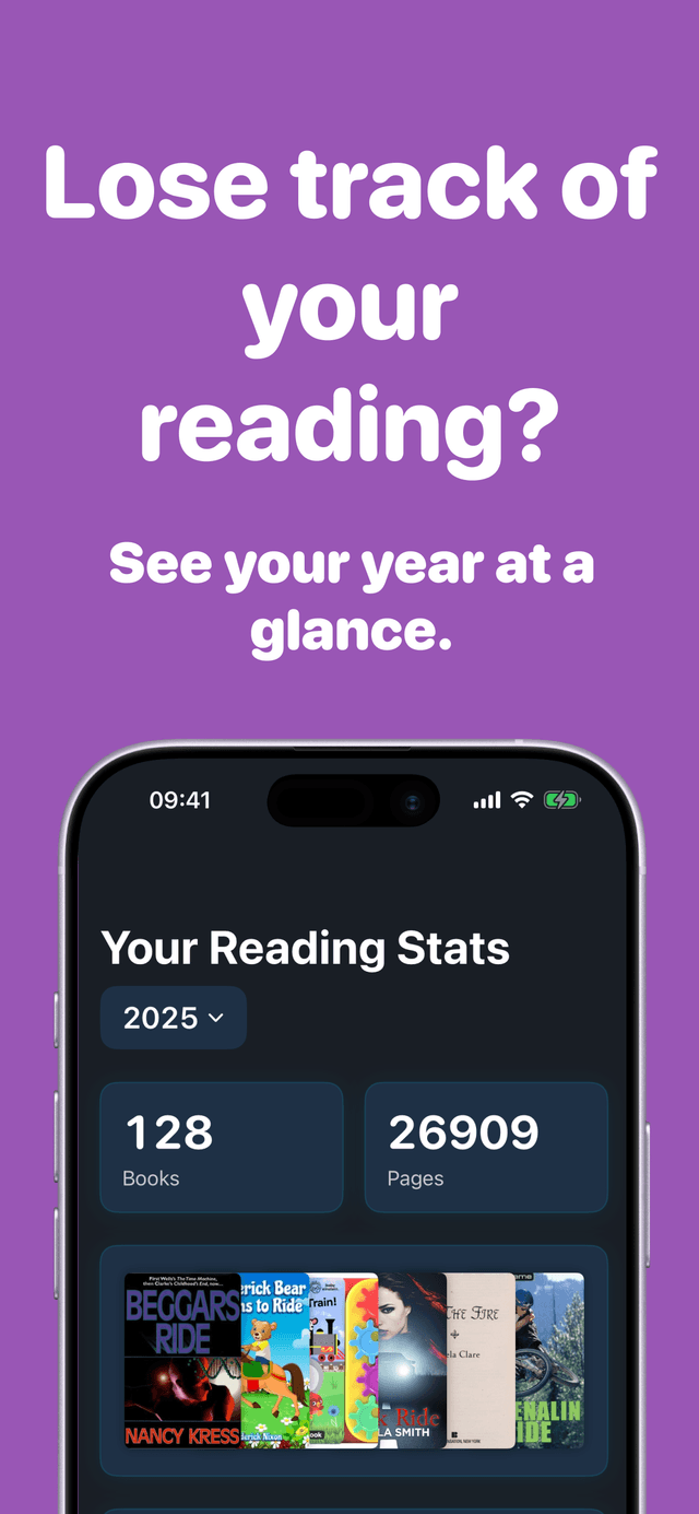 Reading Stats screen